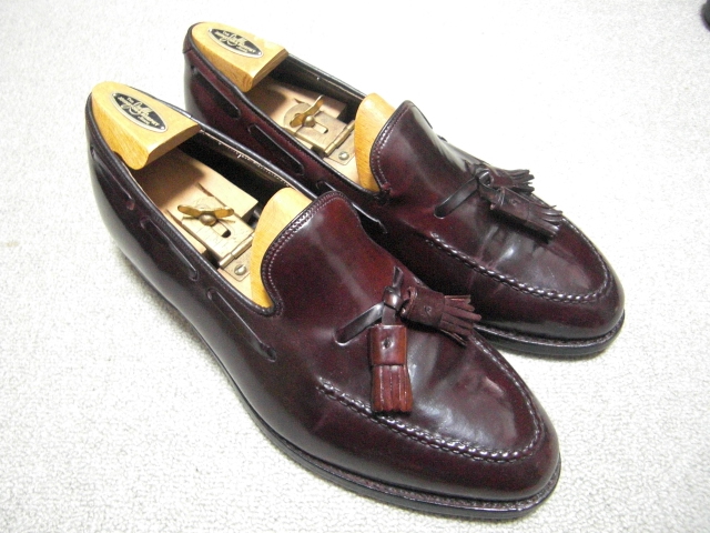 本格靴コレクター・おじおじの日記: ジョンストン＆マーフィーのビンテージ・コードバンタッセル