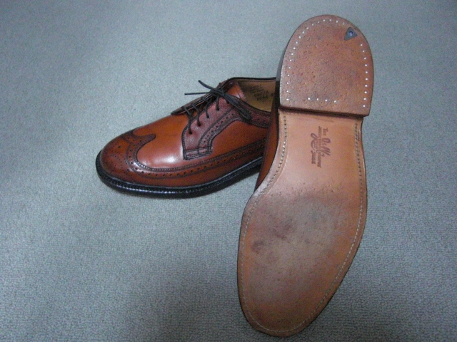 ジョンストン＆マーフィーのロングウイングチップ: 本格靴コレクター・おじおじの日記