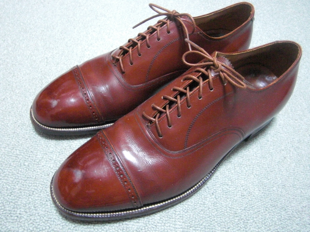 本格靴コレクター・おじおじの日記: フローシャイムの７アイレット 